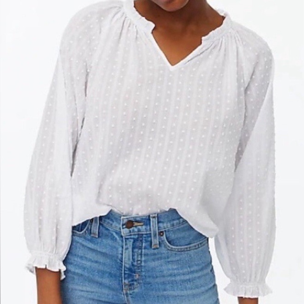 J.Crew White Blouse